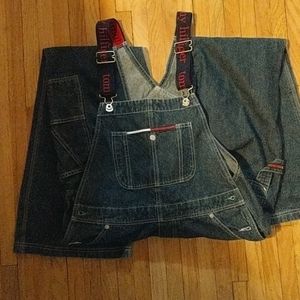 Y2K Vintage Tommy Hilfiger Denim Overalls
